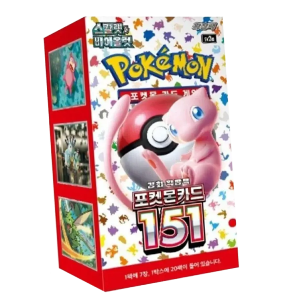 Display Booster 151 – Écarlate et Violet (Édition Coréenne)