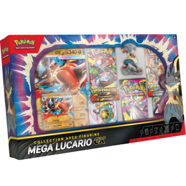 Coffret Premium Figurine – Méga-Lucario-ex