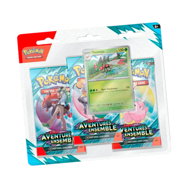 Tripack-EV09-Yanmega.png Tripack EV09 – Aventures Ensemble