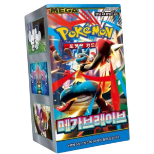 Display Booster Mega Brave : MEGA Expansion (Édition Coréenne)