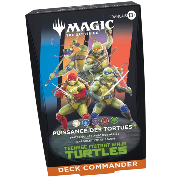 DECK-COMMANDER-TORTUE.webp Deck Commander - Teenage Mutant Ninja Turtles