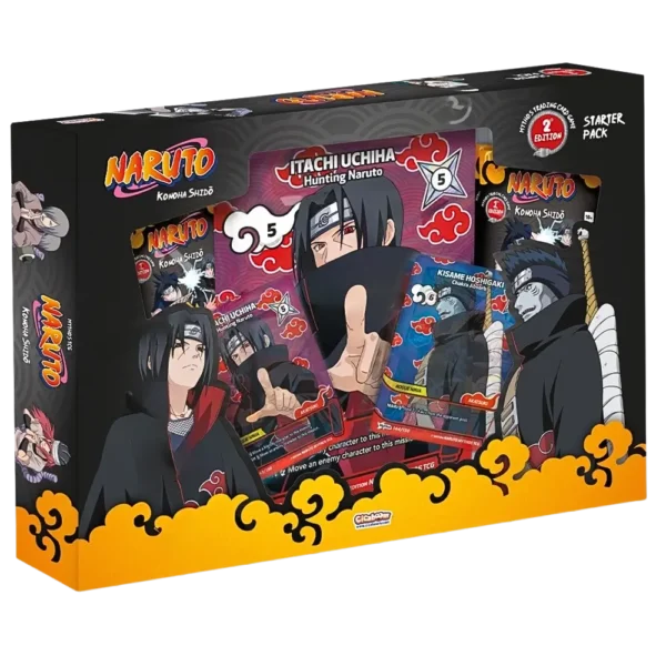 N01-2ED-SP-IK-FR-.webp Coffret Starter Pack – Konoha Shidō – Itachi – 1er Chapitre (2ème Édition)