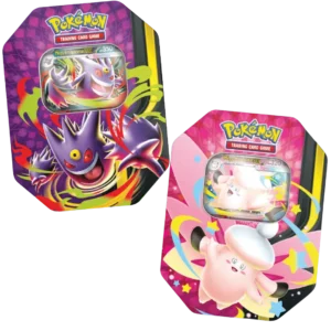 Arset Pokébox Lumière Lunaire (Méga-Ectoplasma ex & Méga-Mélodelfe ex)
