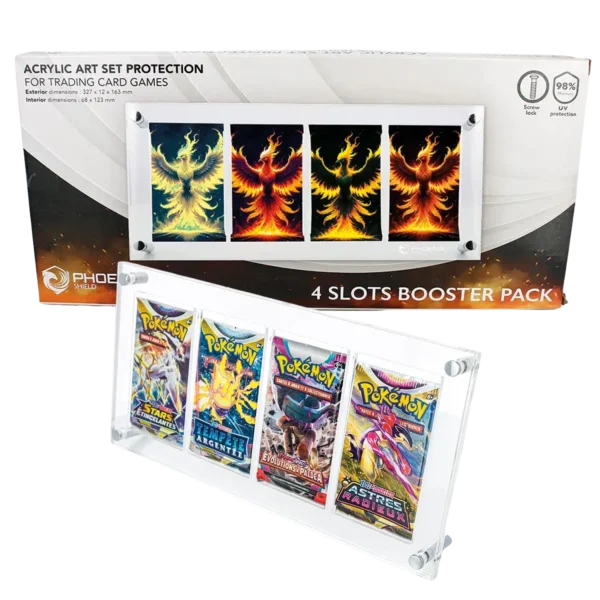 Protection Acrylique – 4 Boosters Pack Art Set