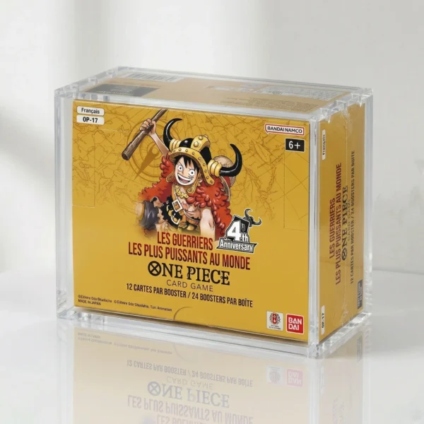 op17fr Protection Acrylique – Magnétique – Display Booster Box One Piece