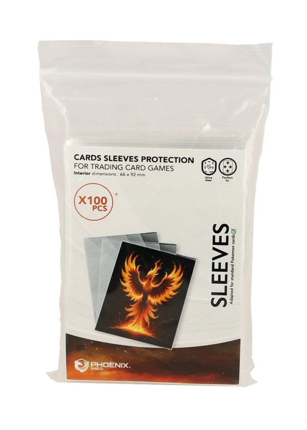 Pochettes de Protection Phoenix Shield – Lot de 100