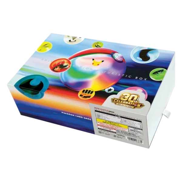 Coffret Pokémon 30th CELEBRATION FUTURISTIC BOX japonais