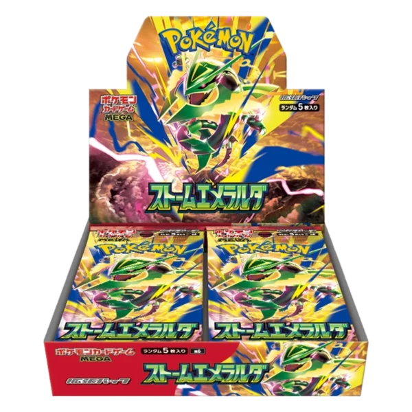 Display Pokémon M6 Storm Emeralda japonais