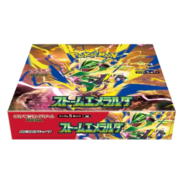 Display Pokémon M6 Storm Emeralda japonais fermée Display Pokémon M6 Storm Emeralda japonais fermée