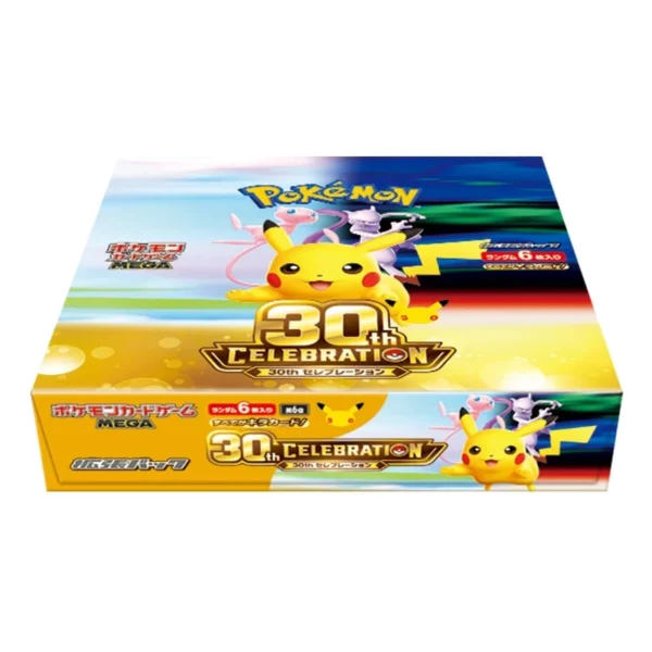 Display Pokémon 30th CELEBRATION M6a japonais scellée Display Pokémon 30th CELEBRATION M6a japonais scellée