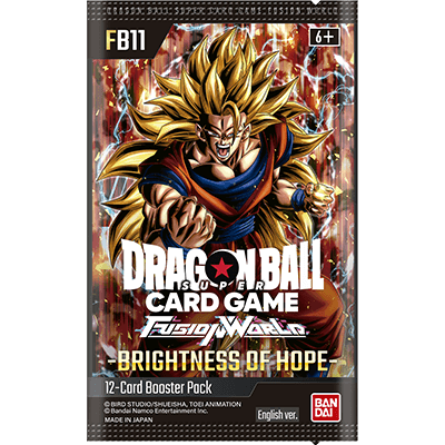 Booster FB11 Brightness of Hope Dragon Ball Fusion World Booster FB11 Brightness of Hope Dragon Ball Fusion World