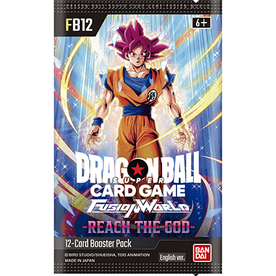 Booster FB12 Reach the God Dragon Ball Fusion World