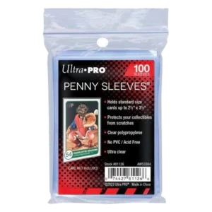 Paquet de 100 Penny Sleeves Ultra PRO transparentes
