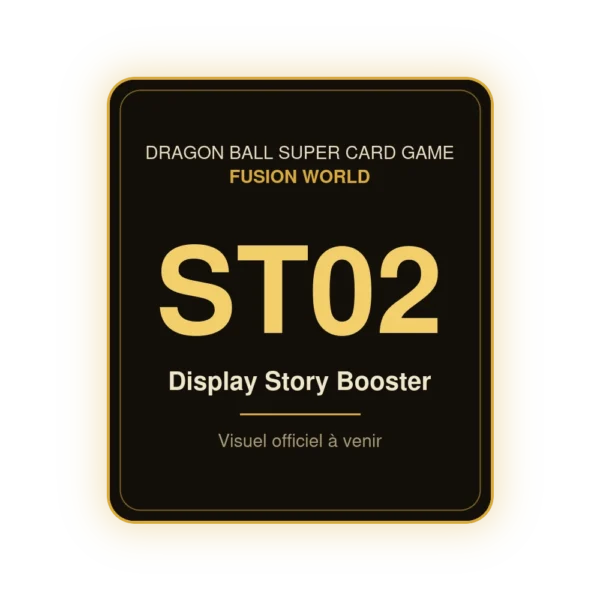 Display ST02 Dragon Ball Super Card Game Fusion World – visuel officiel à venir