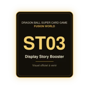 Display ST03 Dragon Ball Super Card Game Fusion World – visuel officiel à venir