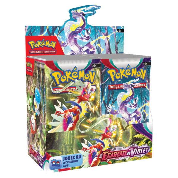 Display Pokémon EV01 Écarlate et Violet – 36 boosters en français