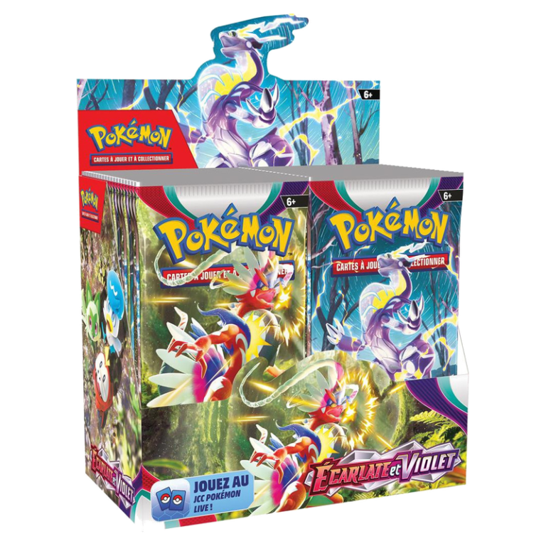 Display Pokémon EV01 Écarlate et Violet – 36 boosters en français