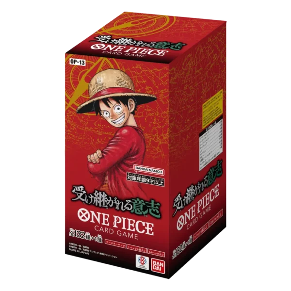 Display One Piece Card Game OP-13 Carrying On His Will japonaise