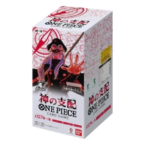 Display One Piece Card Game OP-18 The Dominance of God japonaise